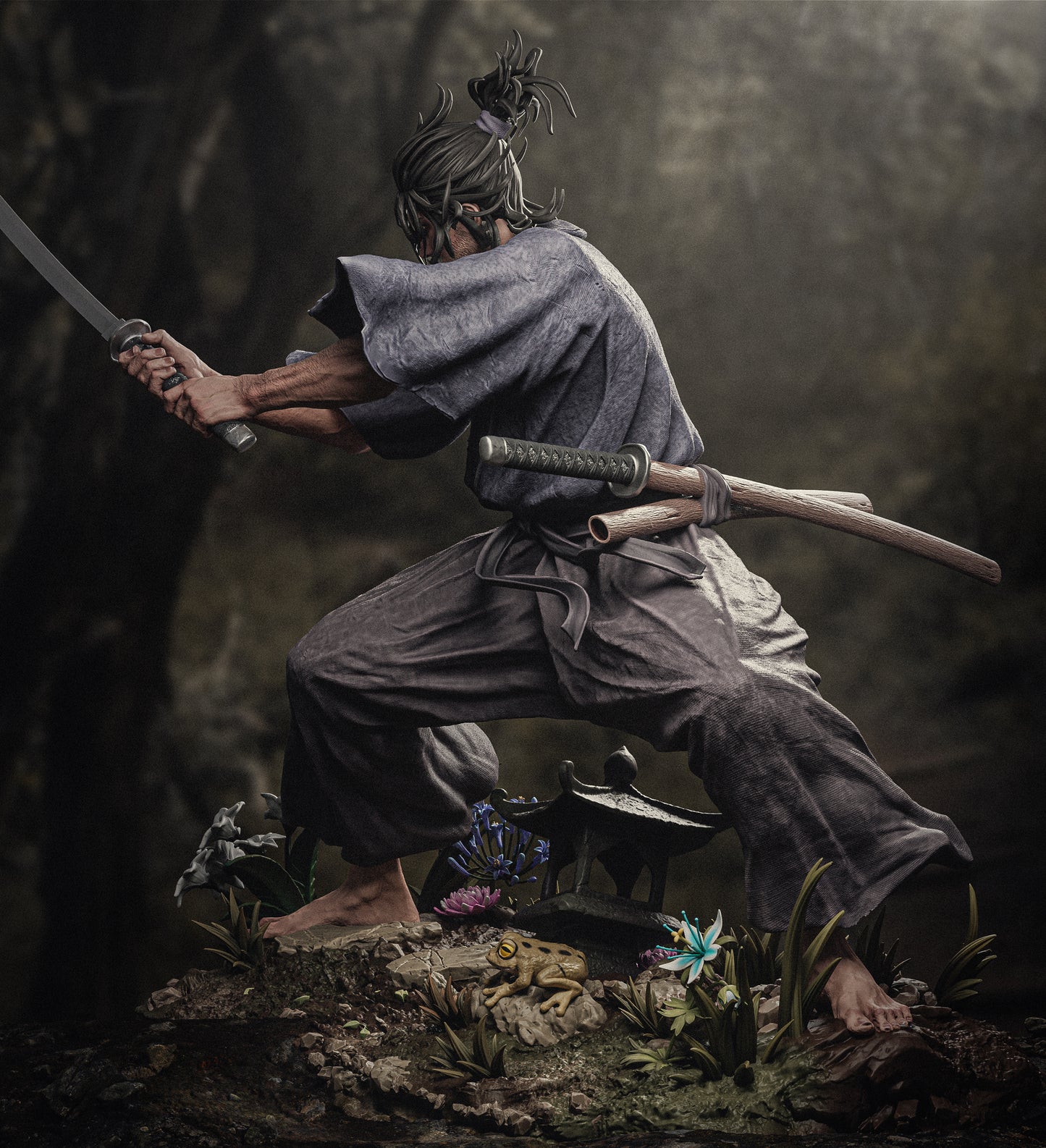 Musashi Miyamoto Statue
