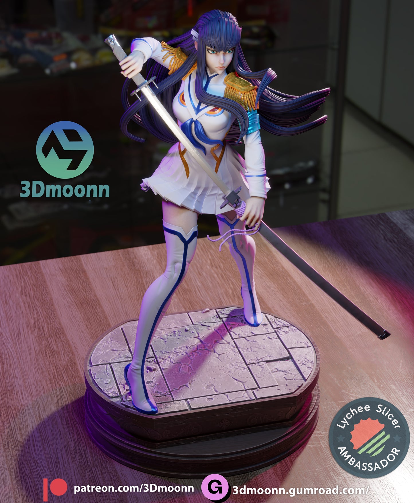 Satsuki Kiryuin Statue