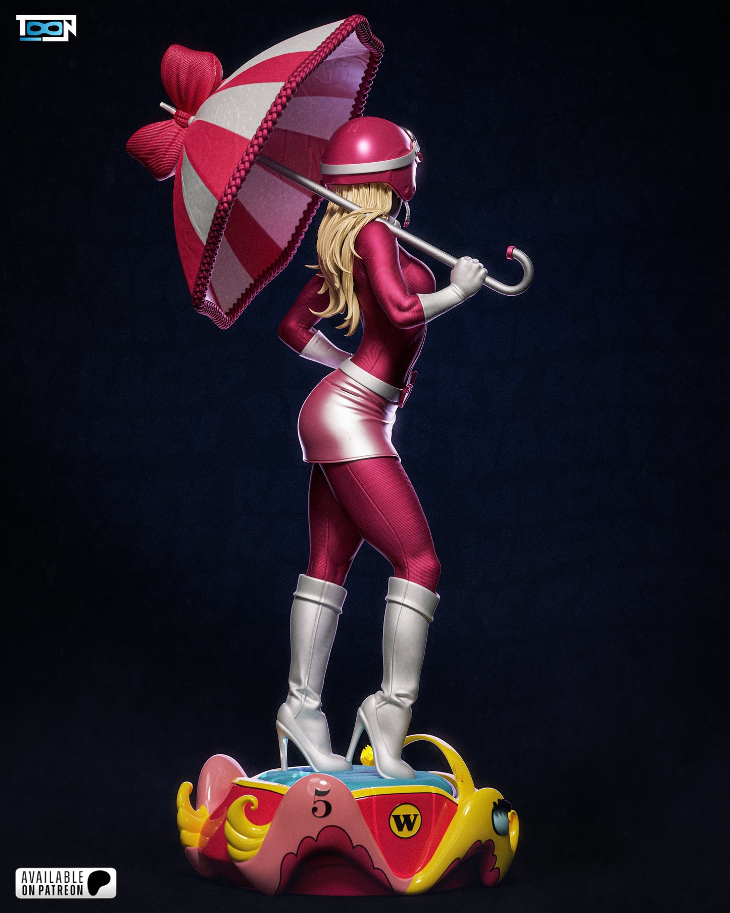 Penelope Pitstop Statue