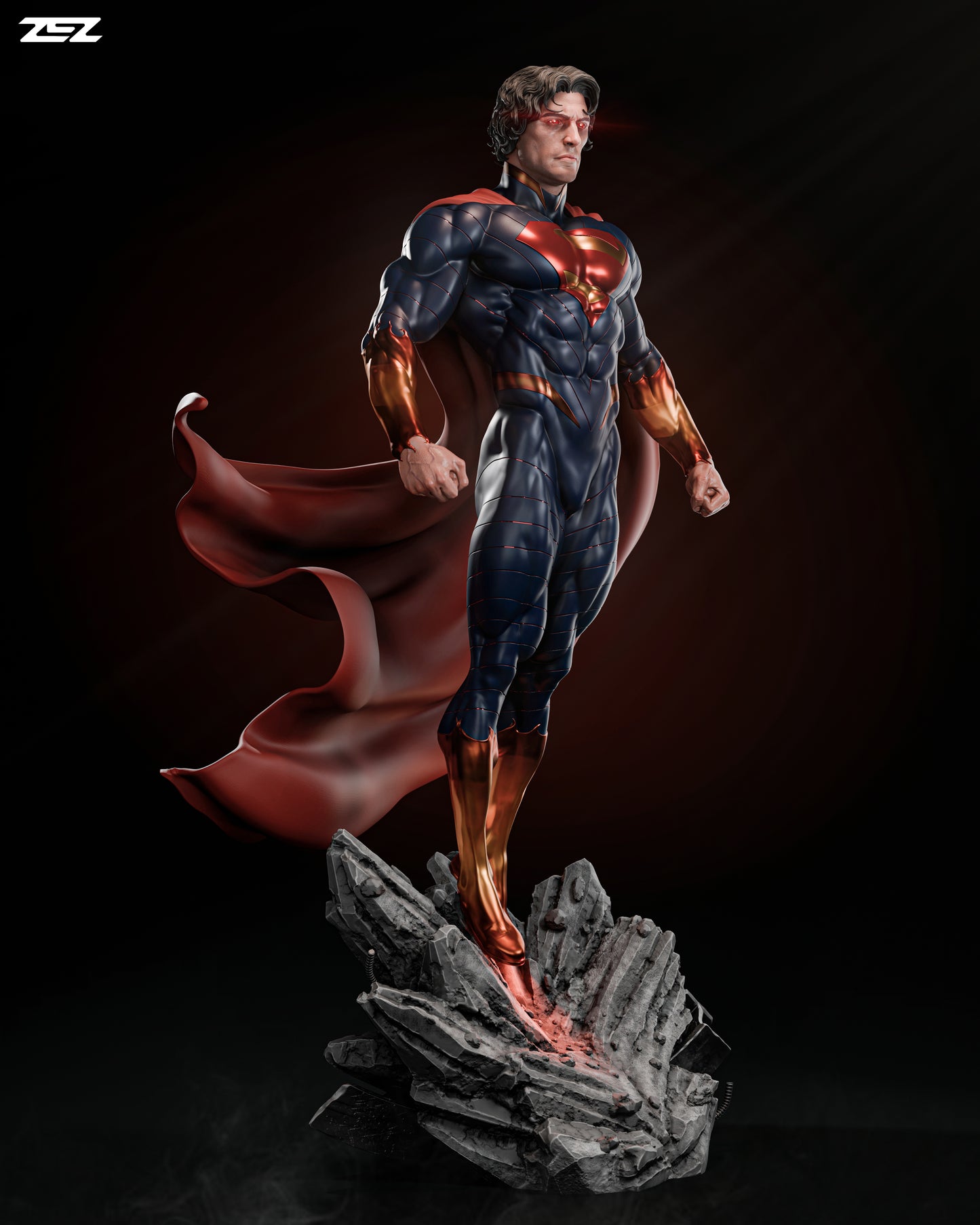 Absolute Superman Statue