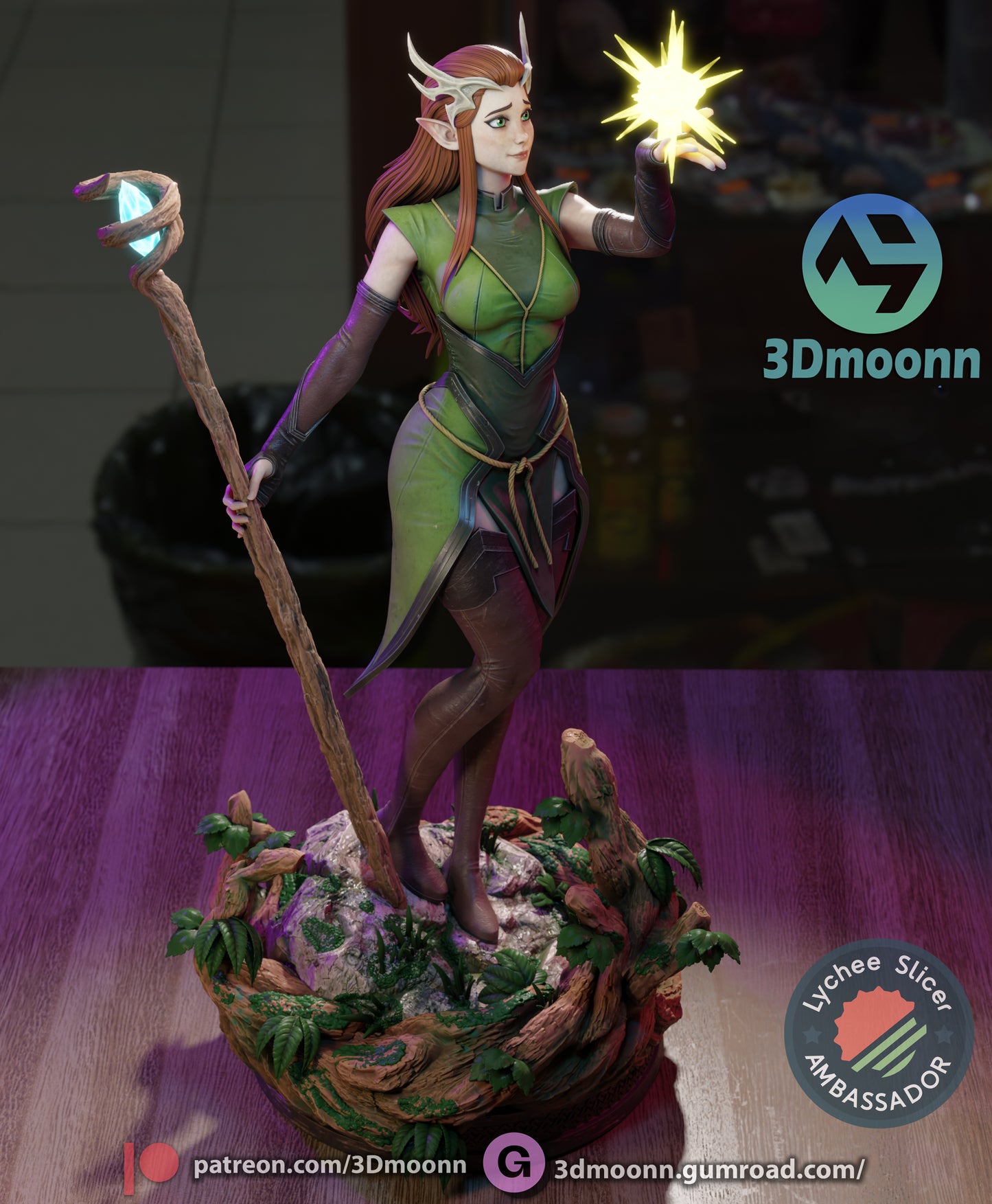 Keyleth Statue