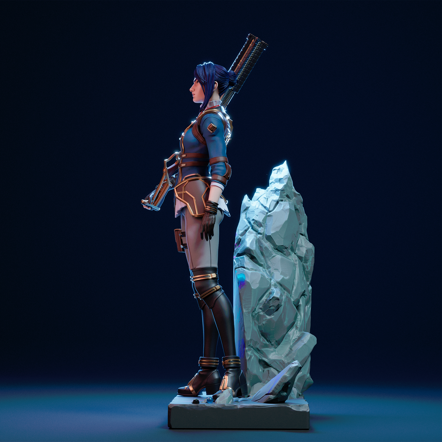 Caithlyn (LOL) Statue