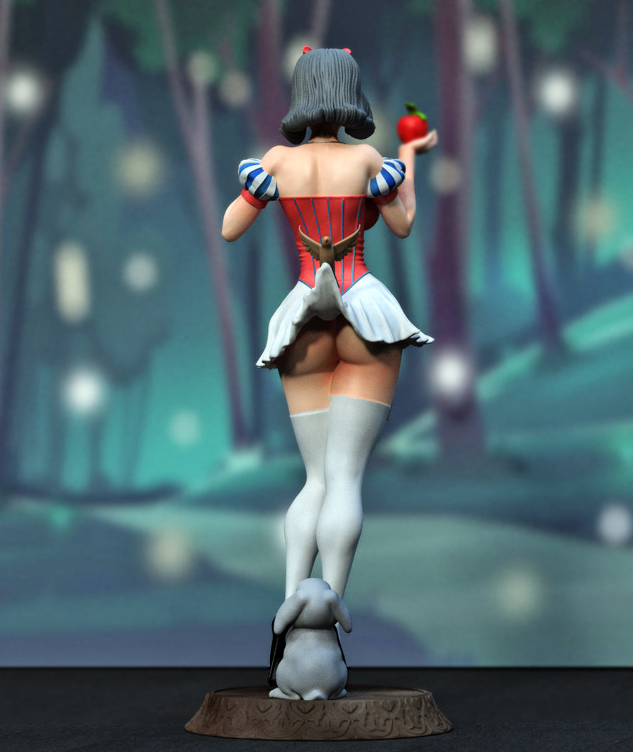 Snow White Statue 3D-Printed Kit