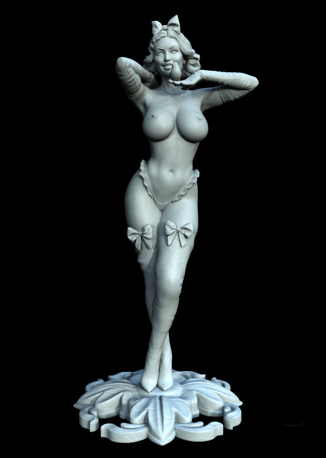 Snow White v2 Statue 3D-Printed Kit