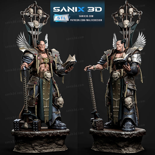 Warmachine Inquisitor Statue