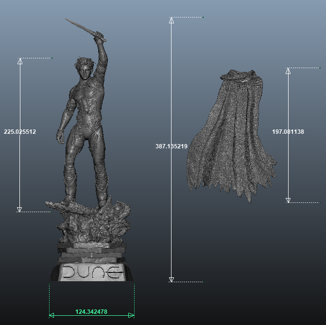 Dune (Paul Atreides) Statue