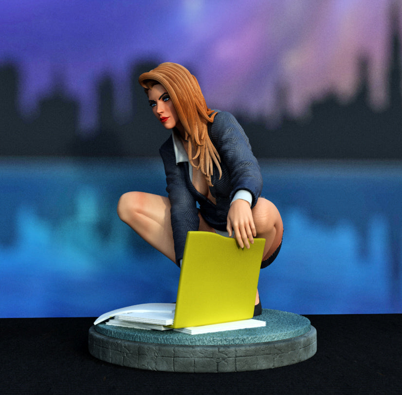 Secretary Statue
