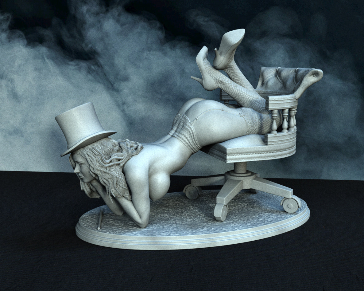 Zatanna Statue 3D-Printed Kit