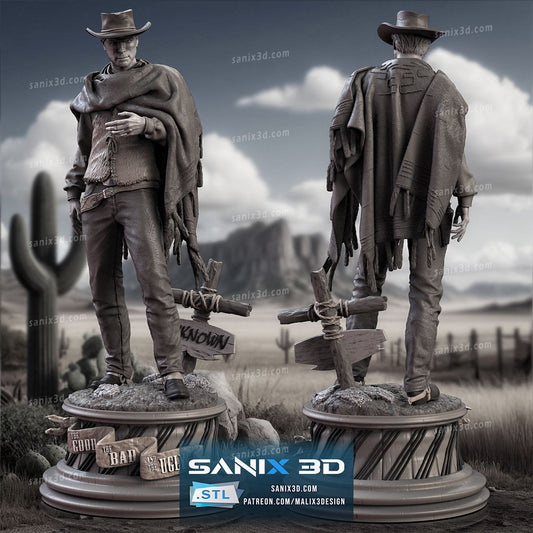 Clint Eastwood - The Good, The Bad And The Ugly Statue