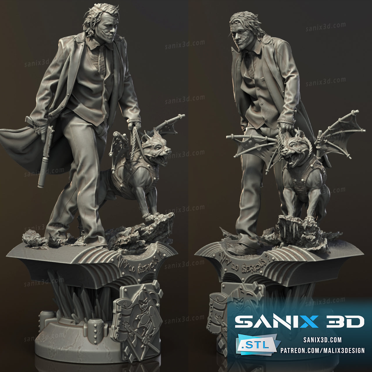 Joker Statue