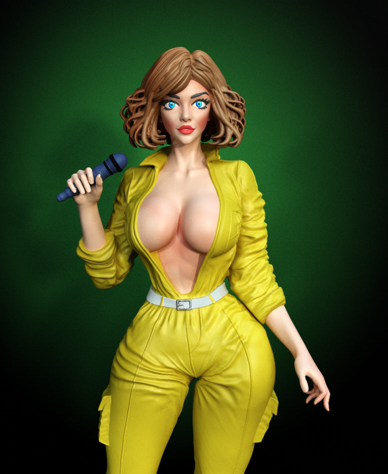 April O'Neil Statue