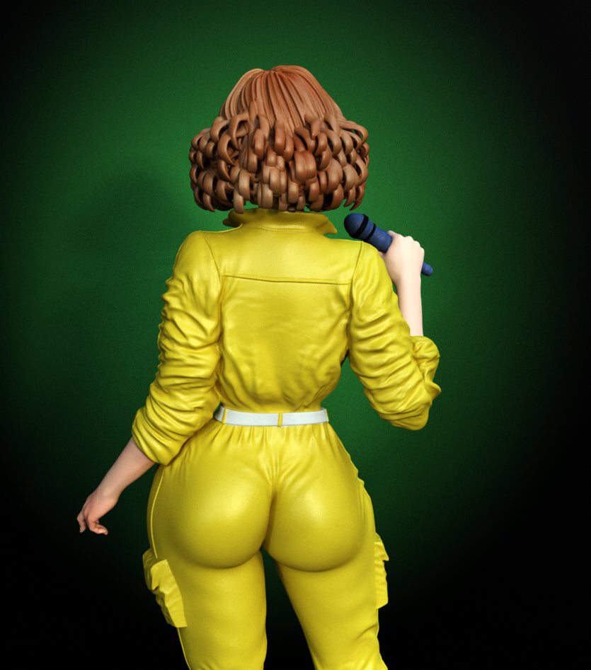 April O'Neil Statue 3D-Printed Kit