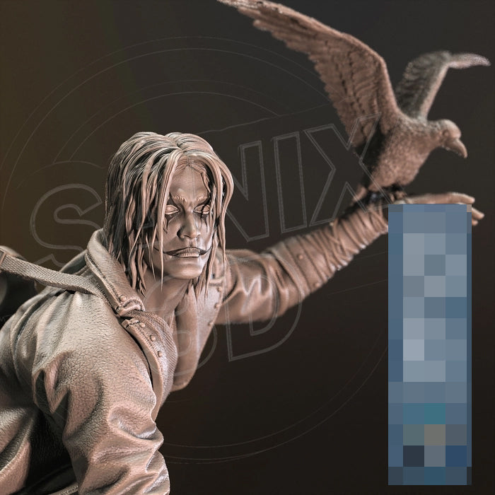 The Crow Statue