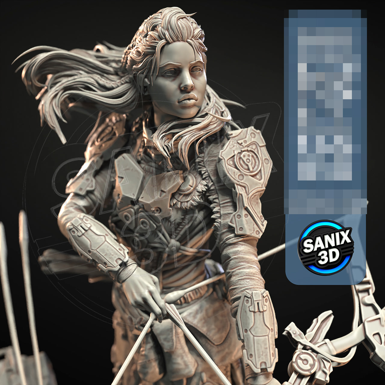 Aloy (Horizon) Statue