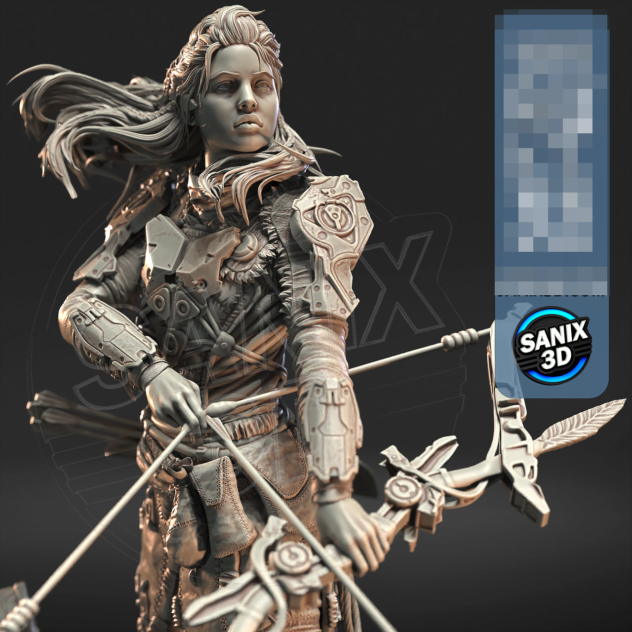 Aloy (Horizon) Statue