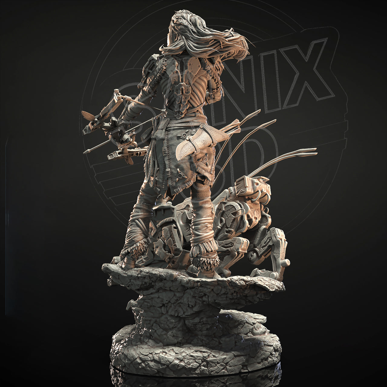 Aloy (Horizon) Statue
