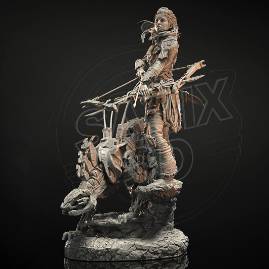 Aloy (Horizon) Statue