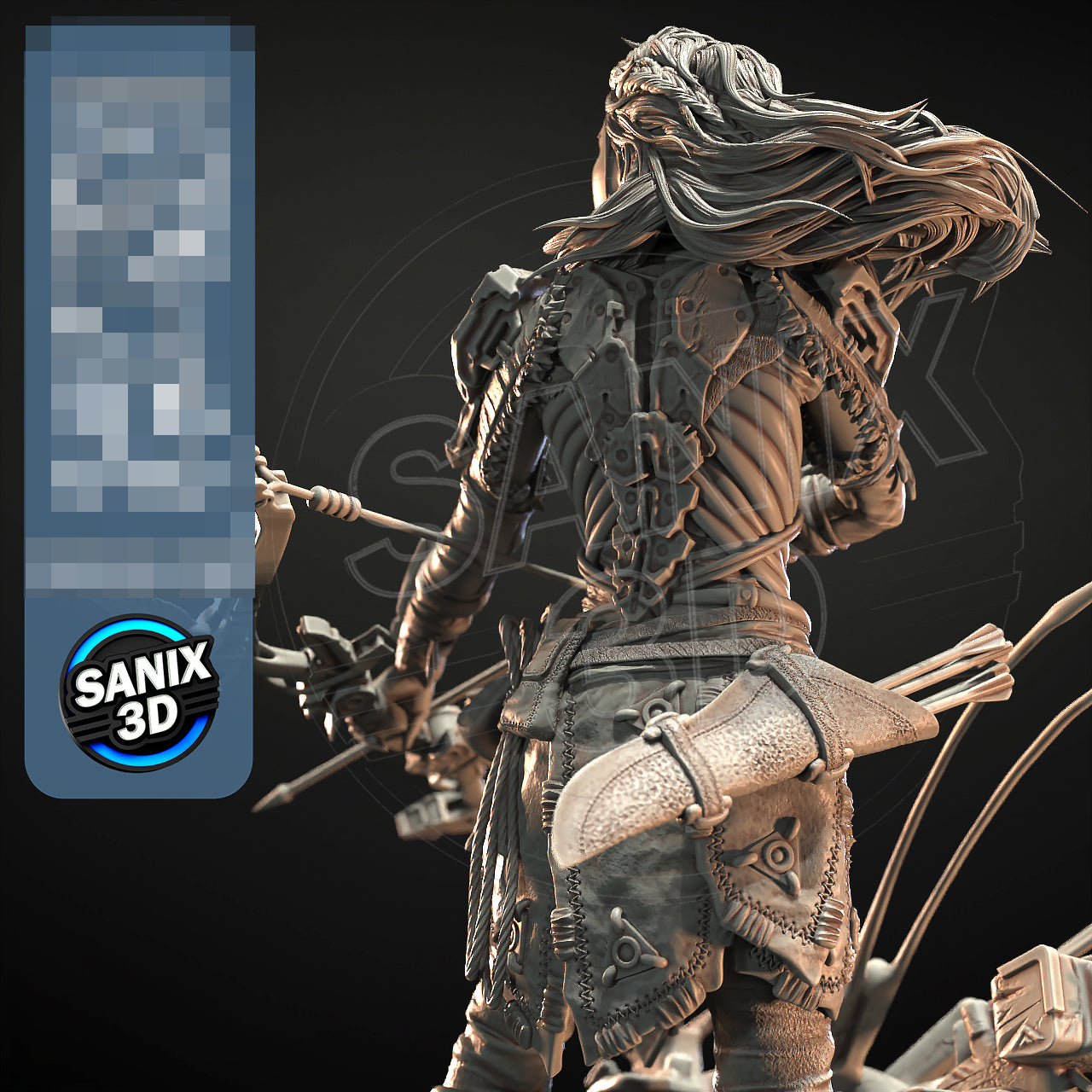 Aloy (Horizon) Statue