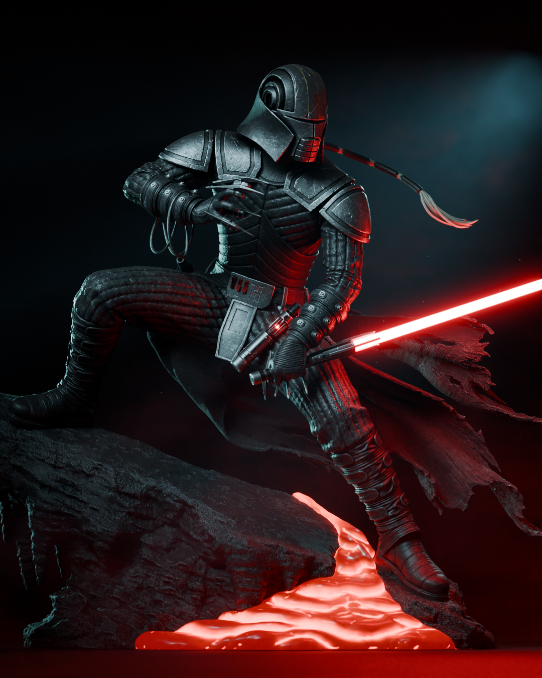 Starkiller Statue