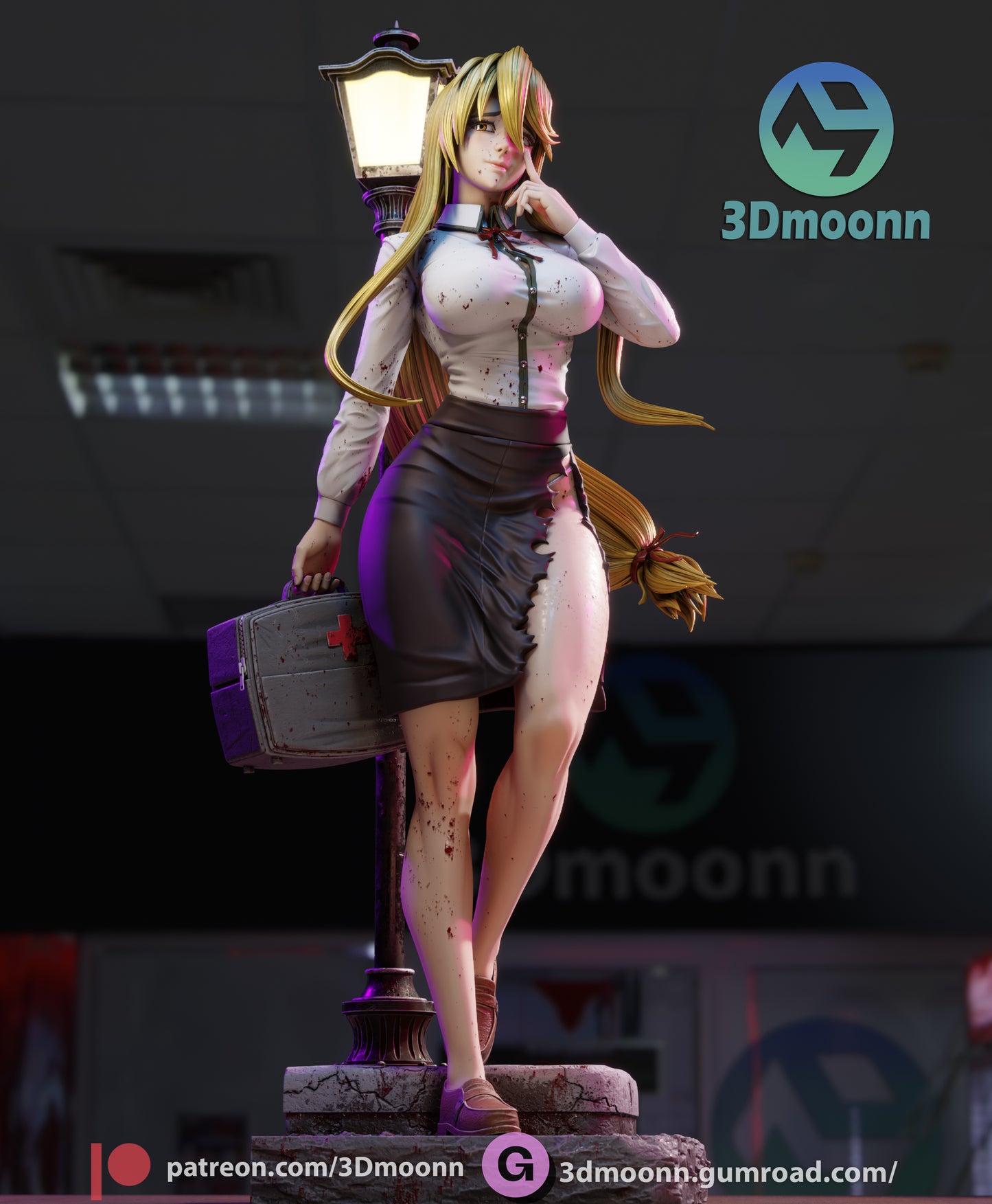 Shizuka Marikawa Statue