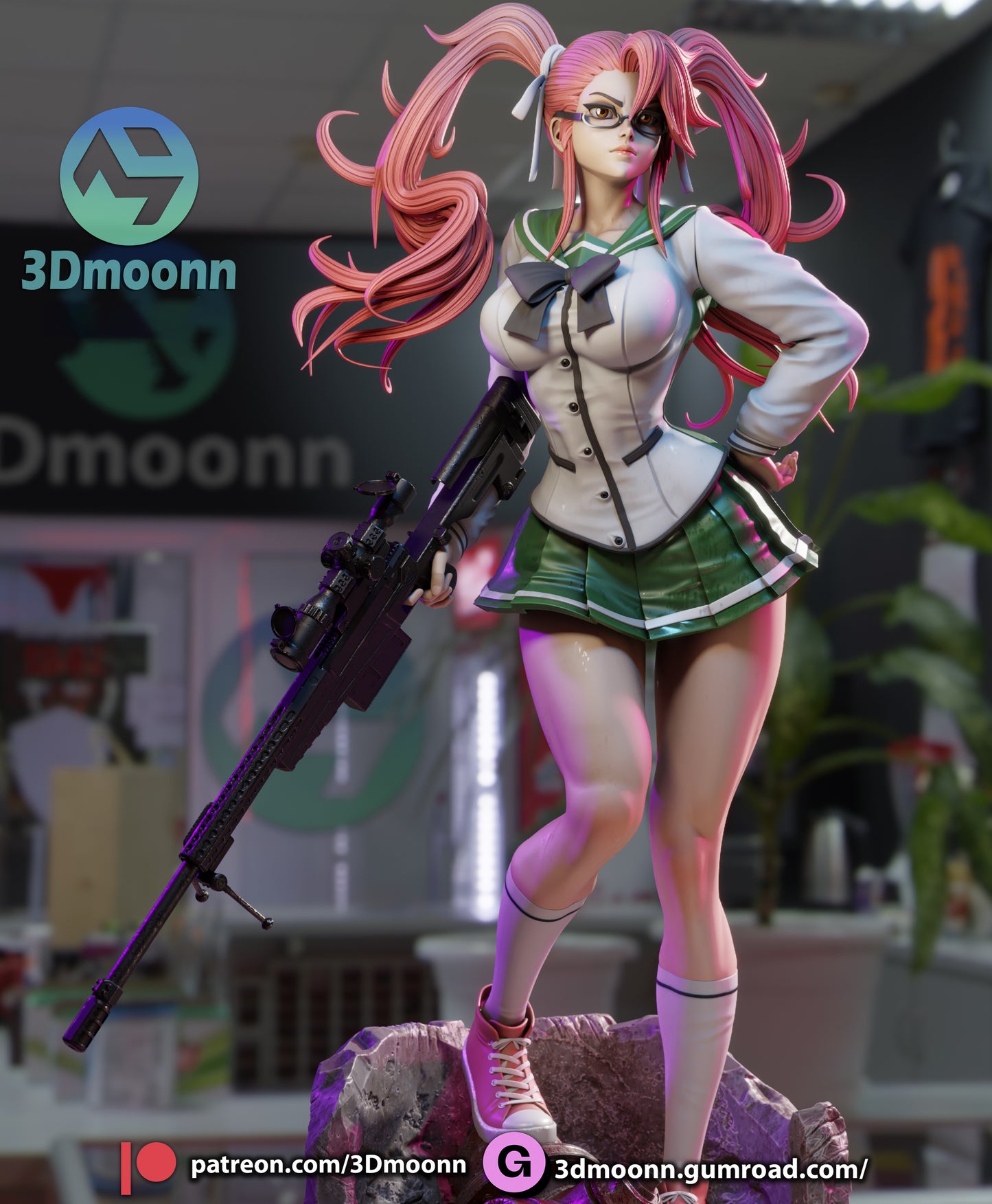 Saya Takagi Statue