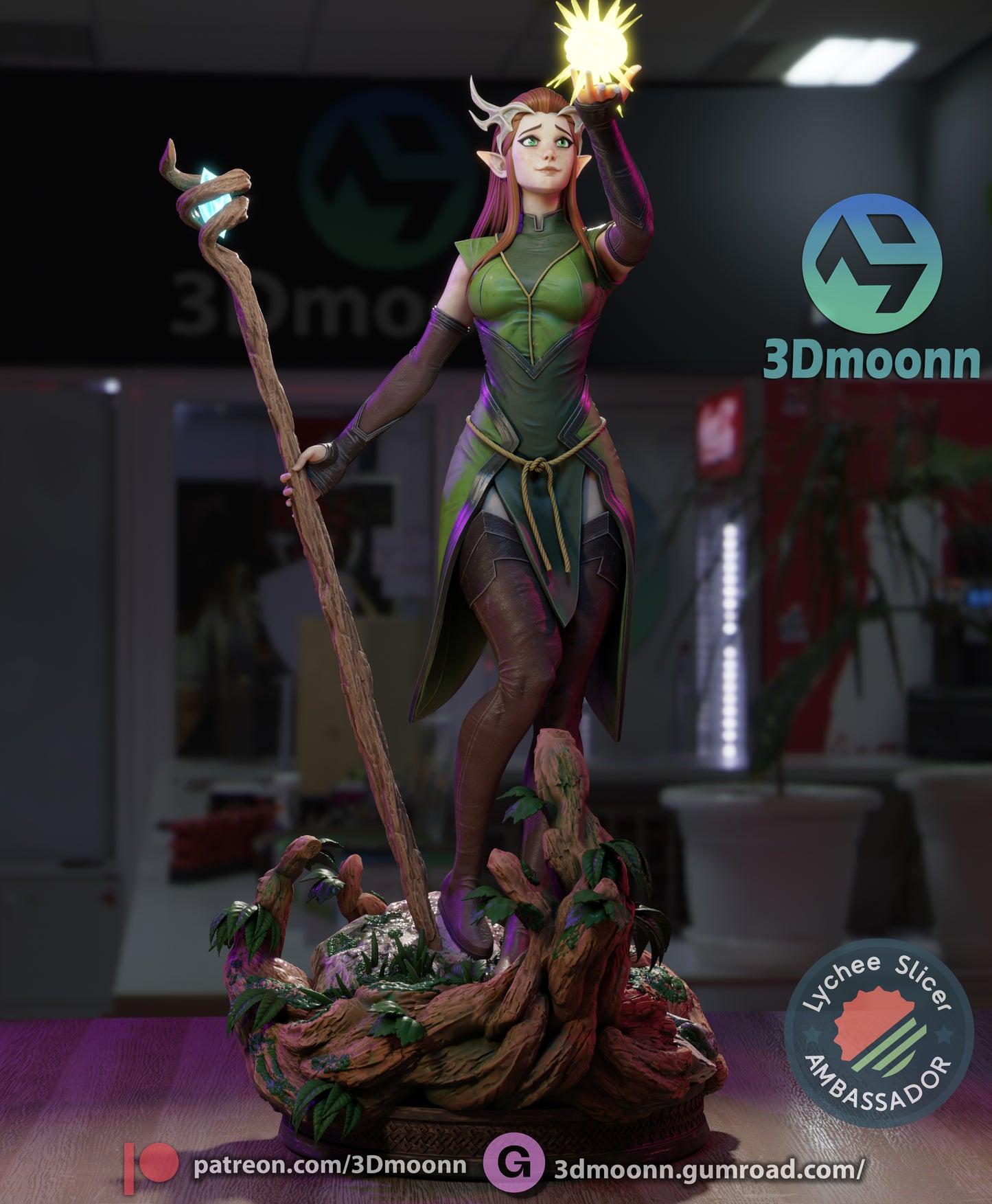 Keyleth Statue