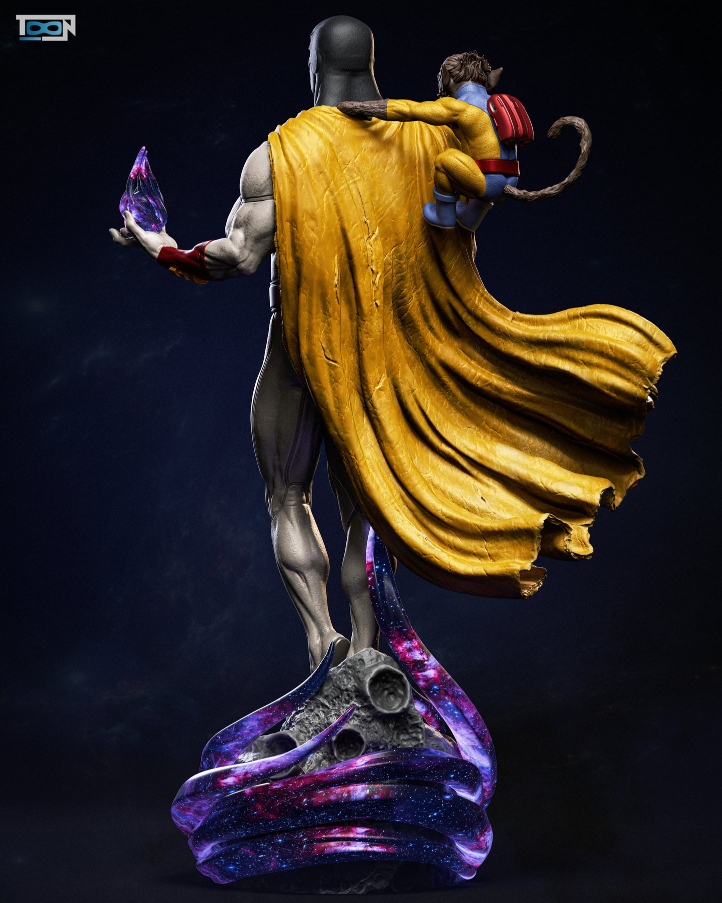 Space Ghost Statue