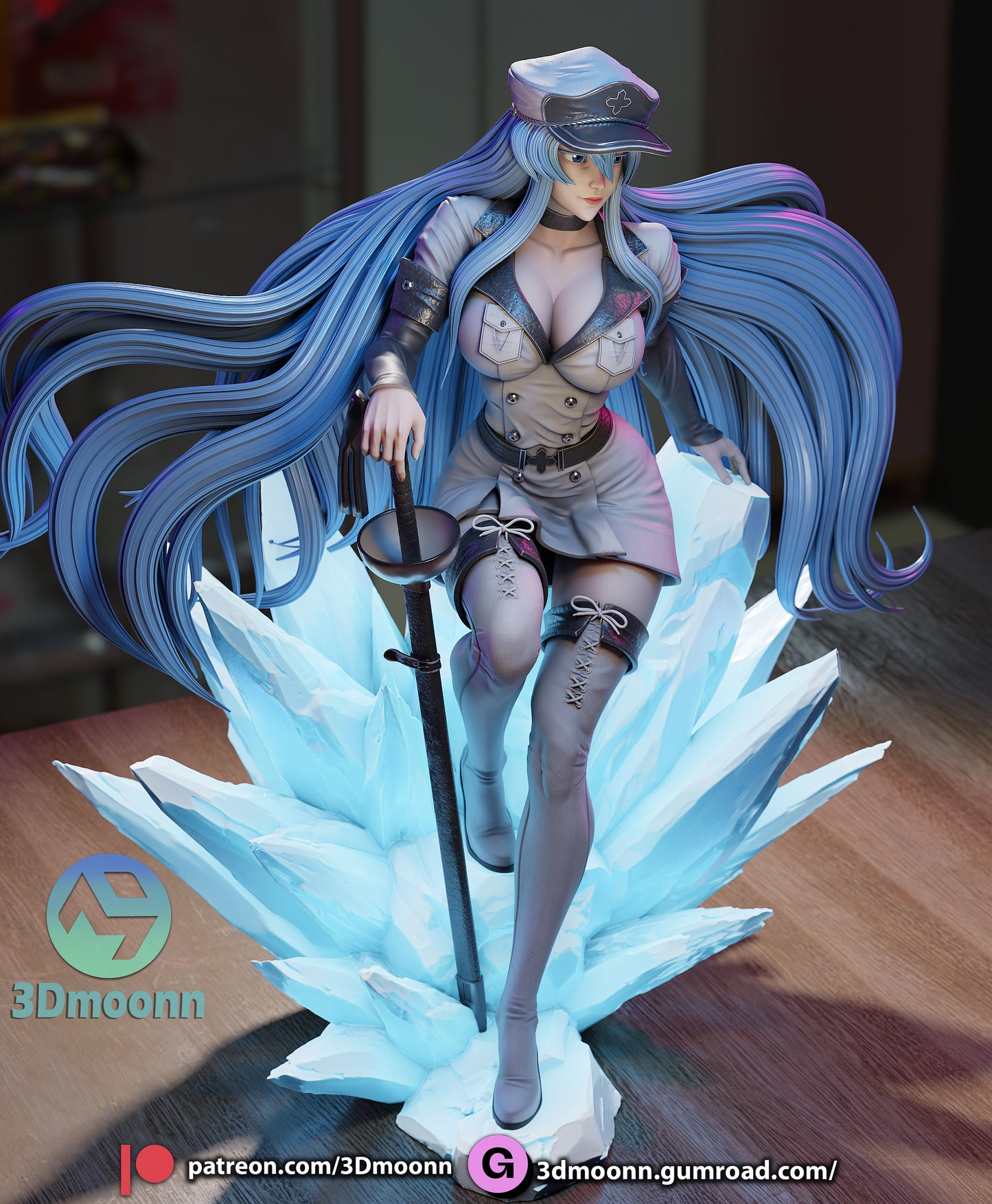 Esdeath Statue