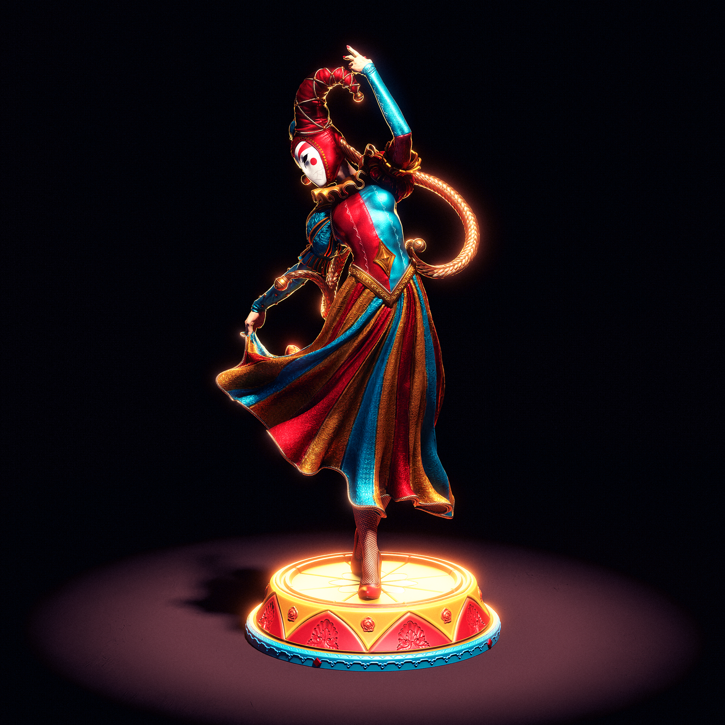 Jester Statue