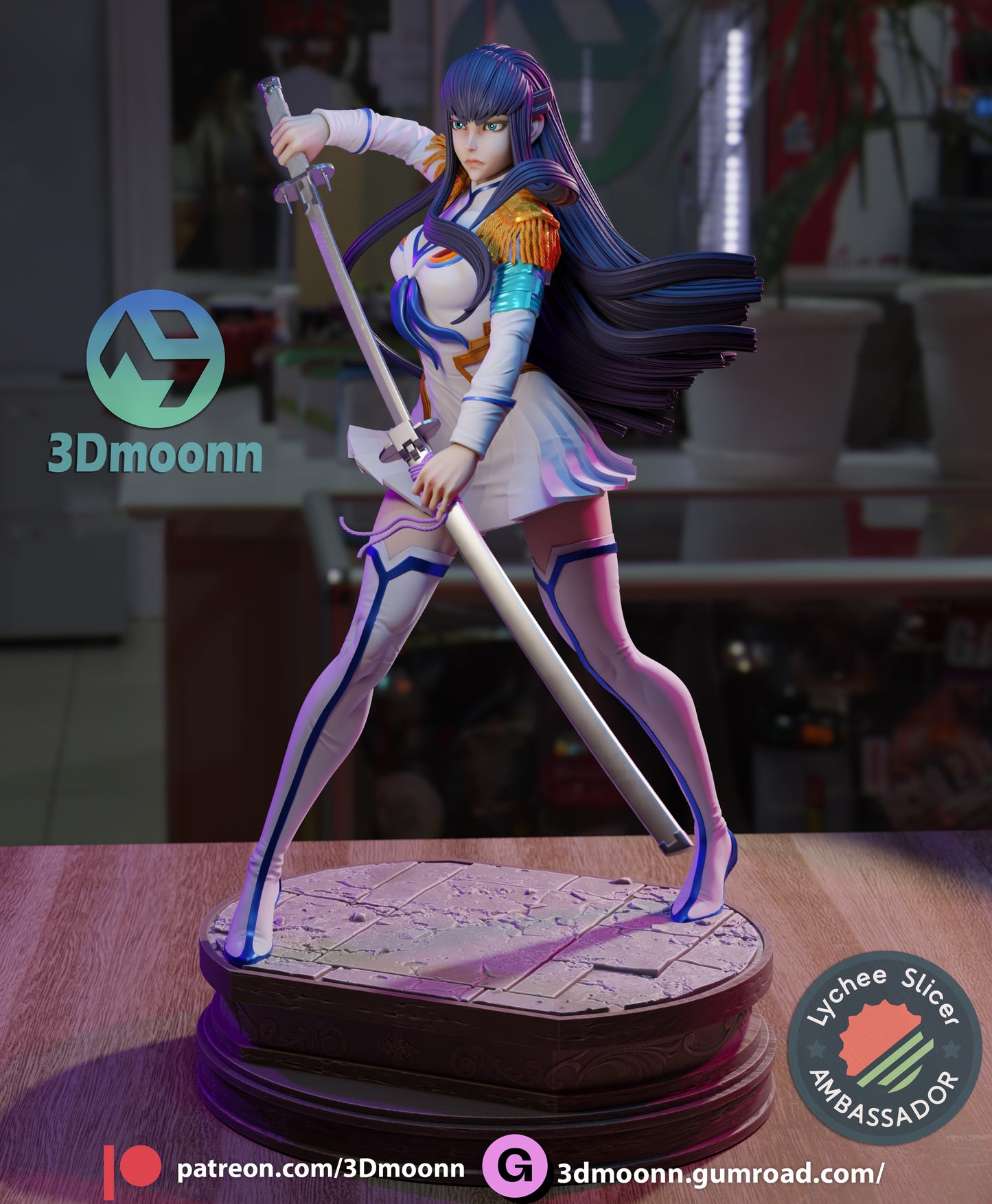 Satsuki Kiryuin Statue