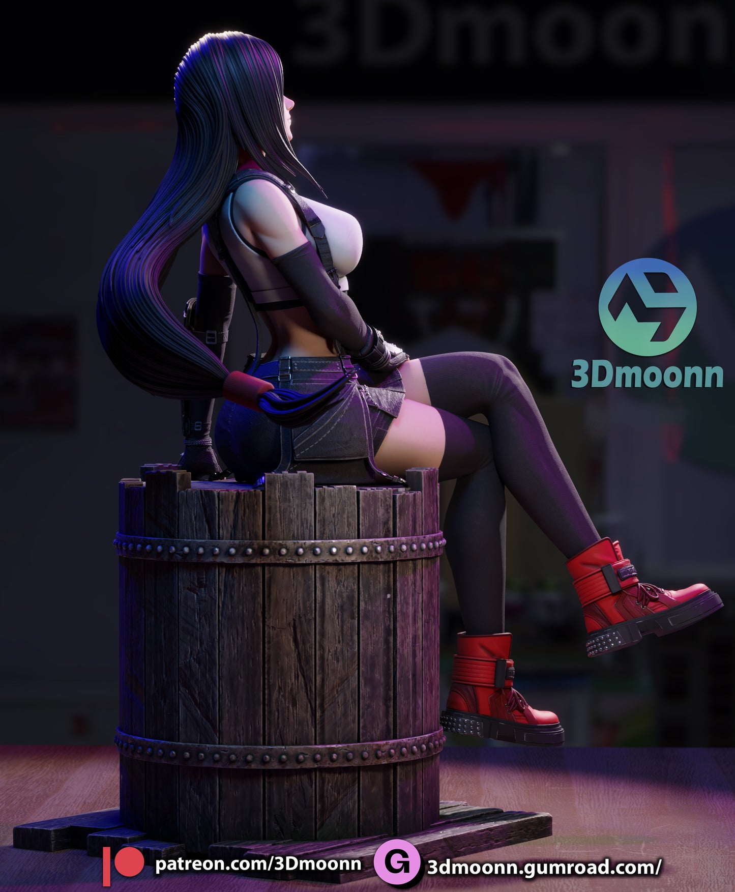 Tifa Statue