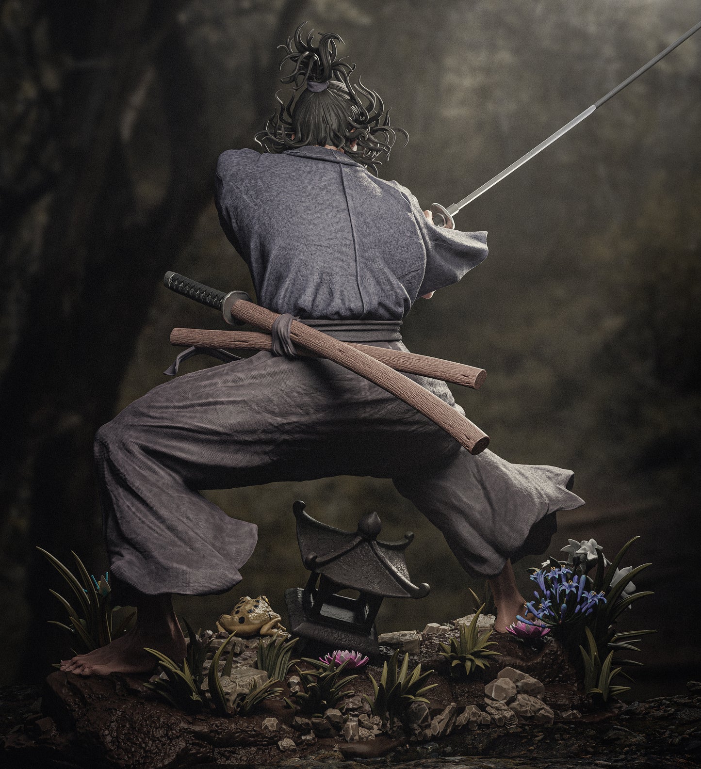 Musashi Miyamoto Statue