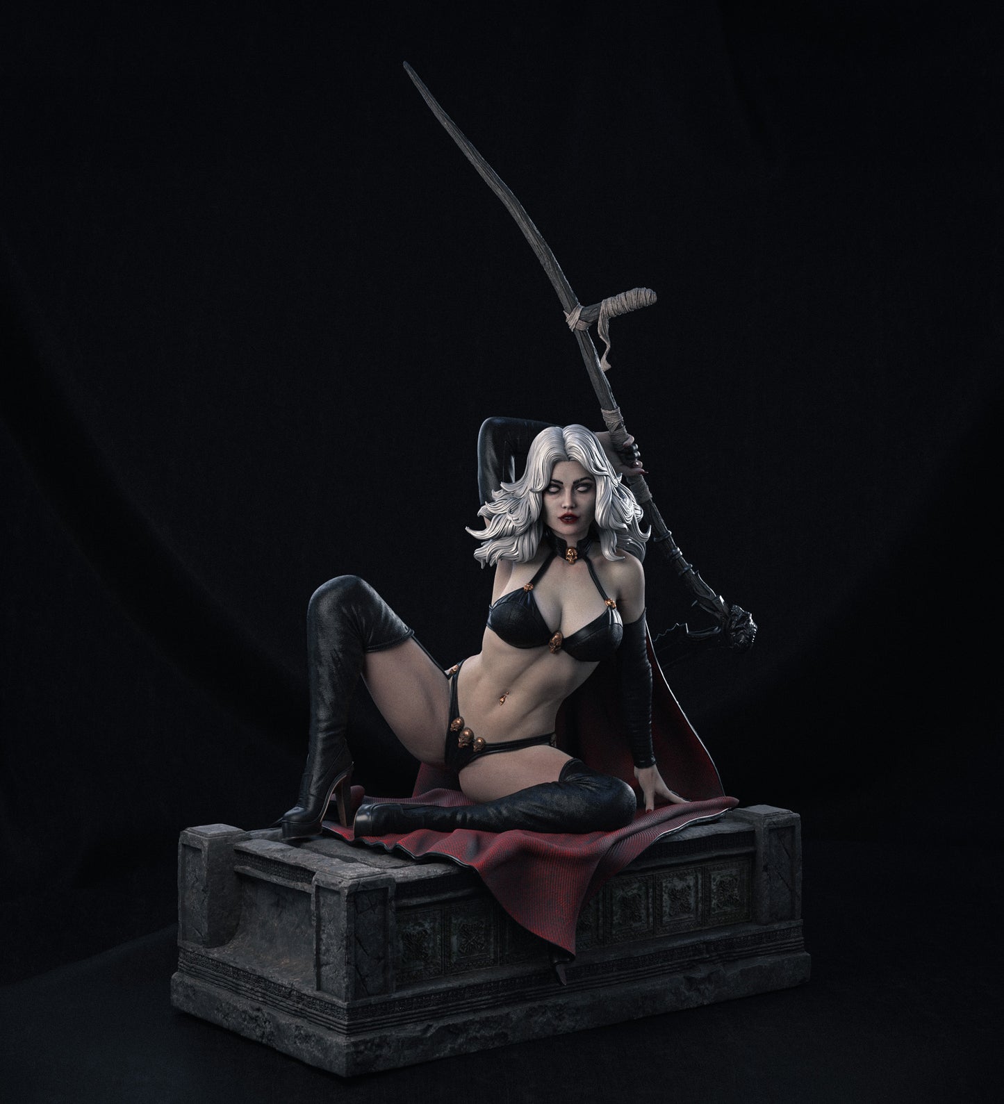 Lady Death Statue