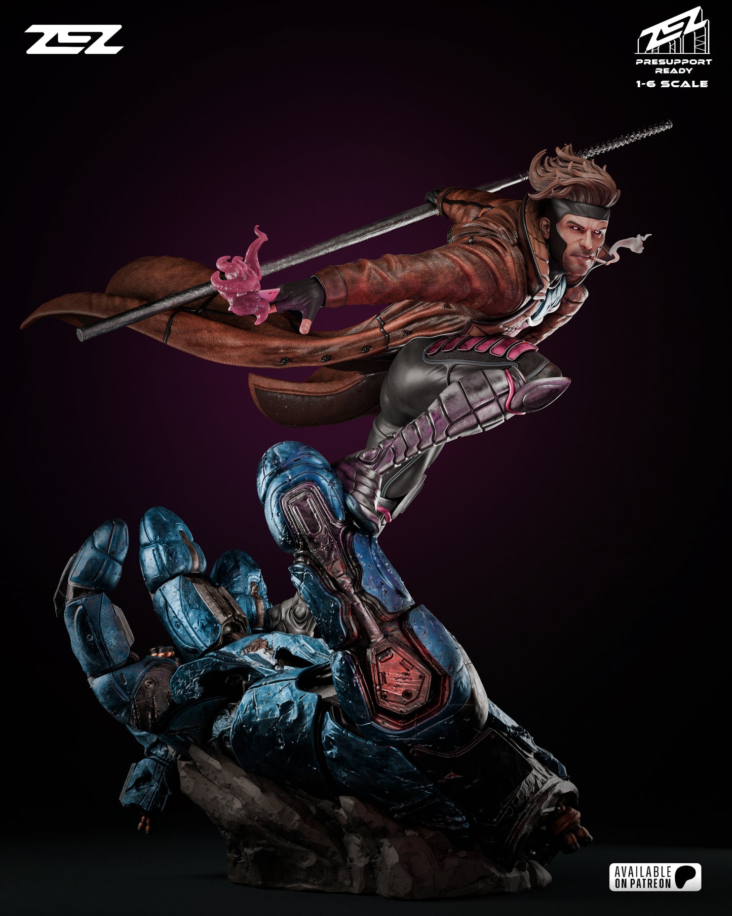 Gambit Statue