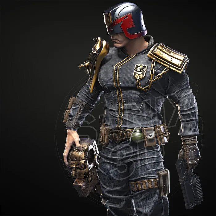 Judge Dredd Statue