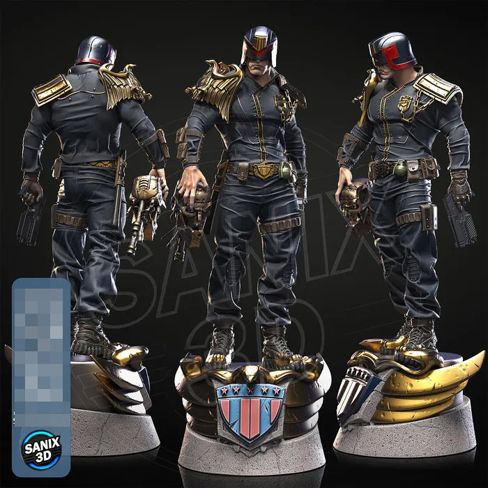 Judge Dredd Statue