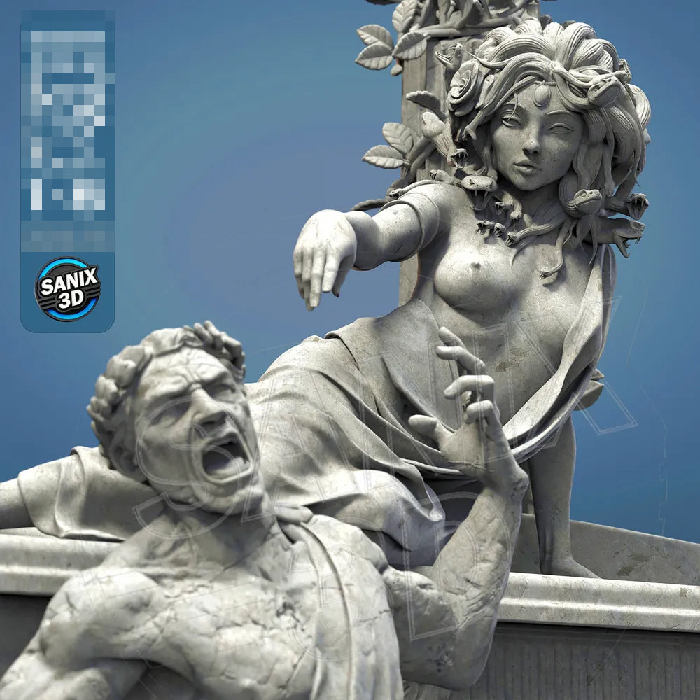 Medusa Statue