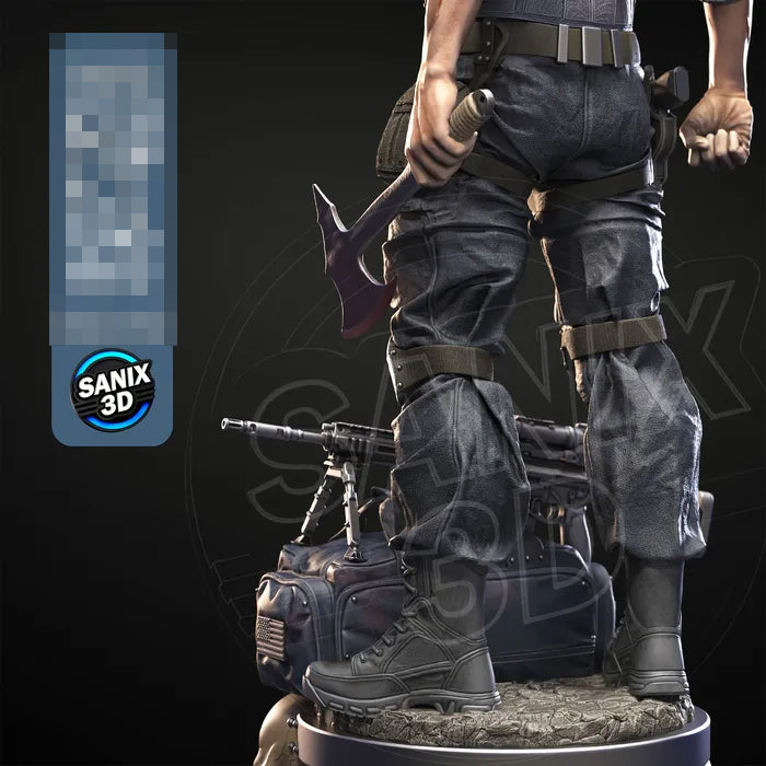 The Punisher Statue