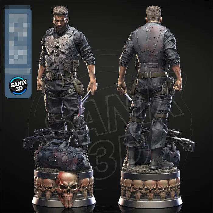 The Punisher Statue