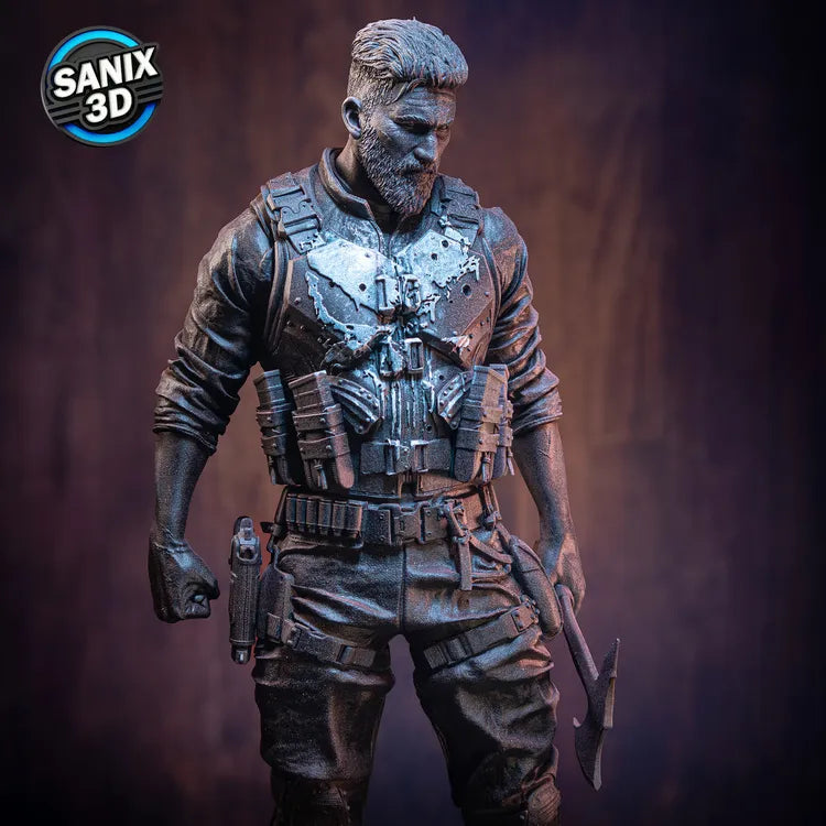 The Punisher Statue