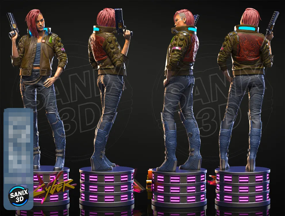 Cyber - V Statue