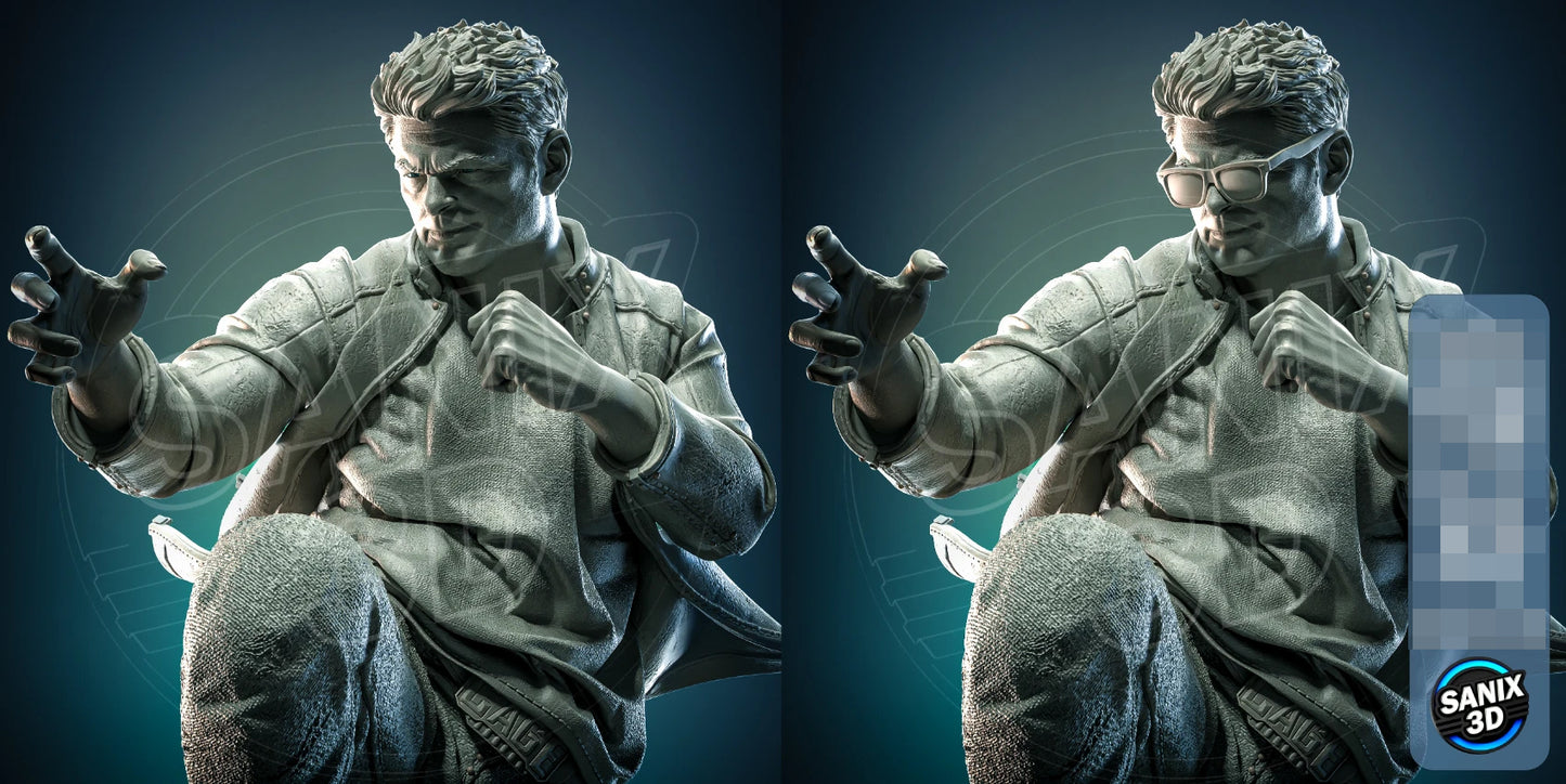 Johnny Cage (MK) Statue