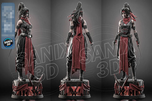 Elektra (Assassin) Statue 3D-Printed Kit