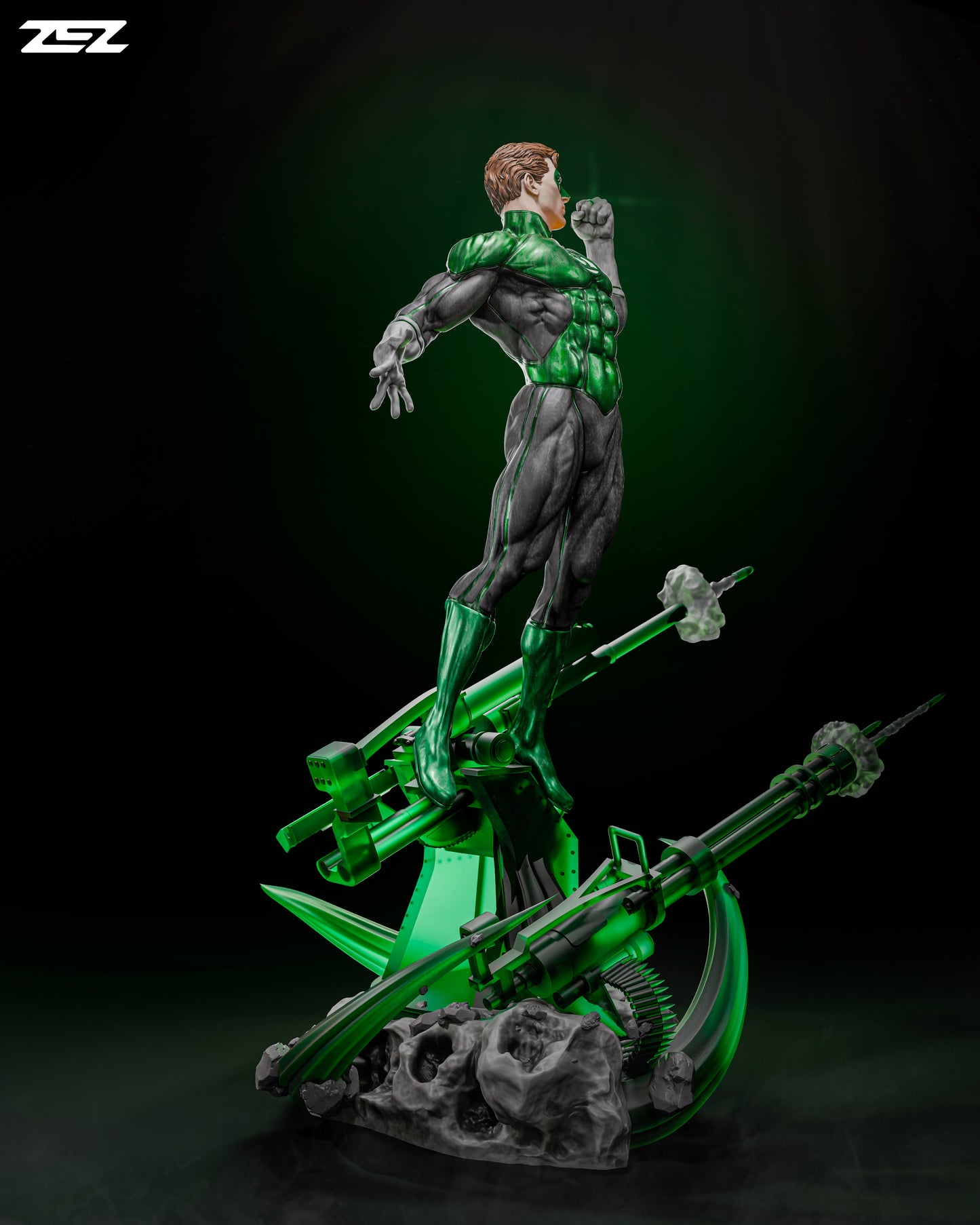 Green Lantern Statue