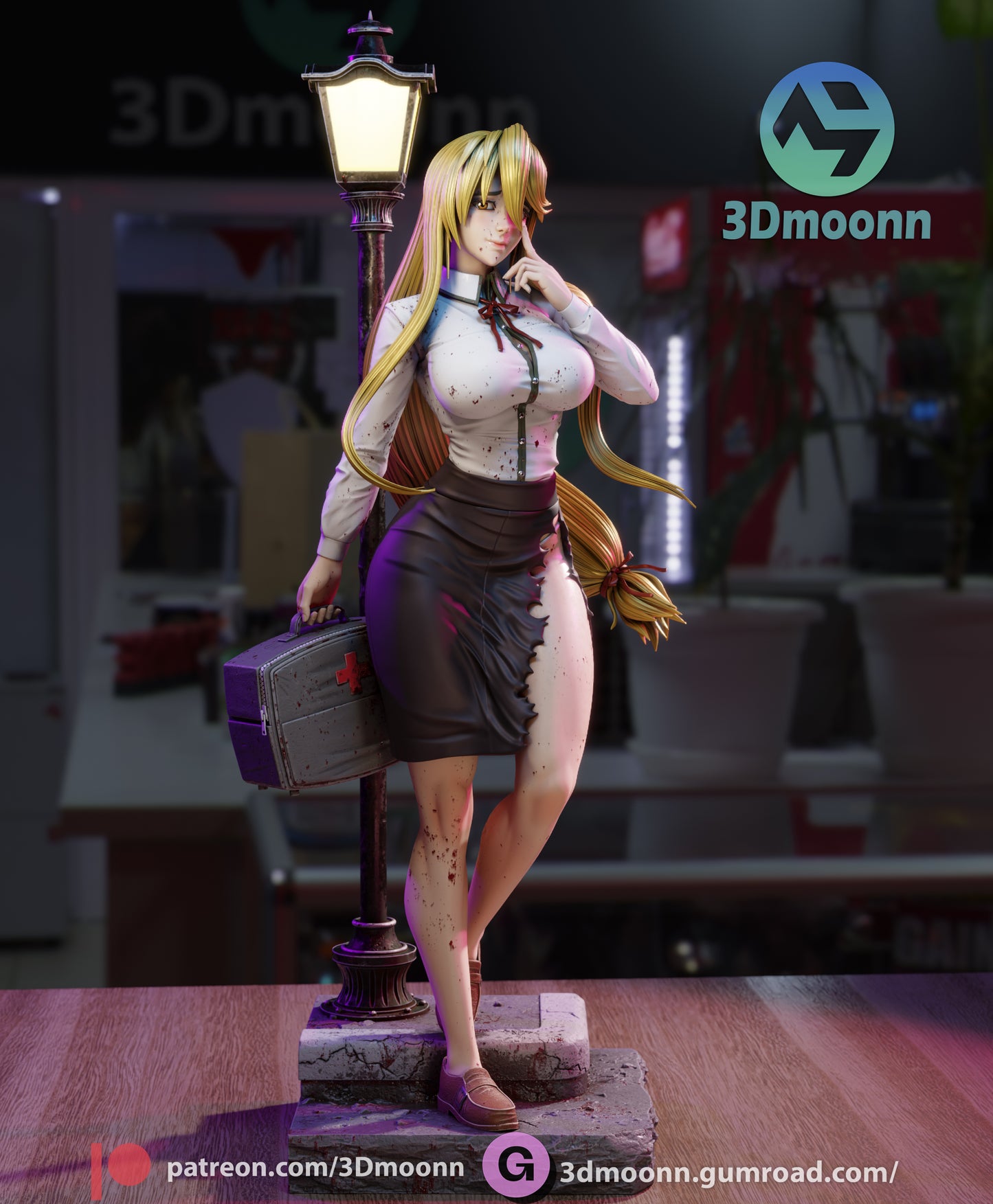 Shizuka Marikawa Statue