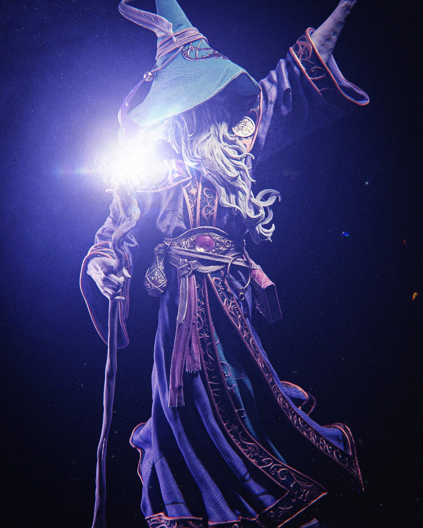 Merlin Statue