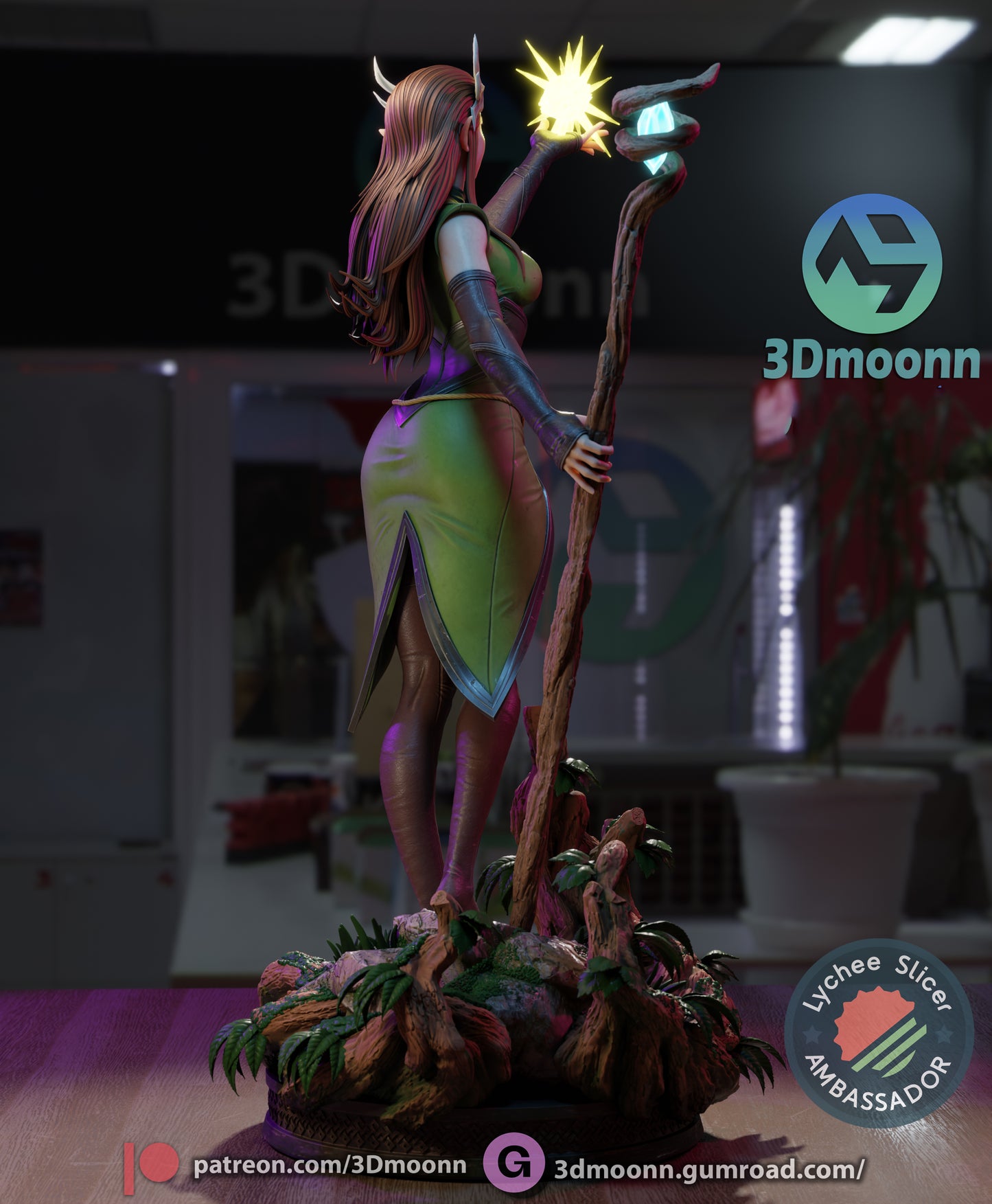 Keyleth Statue