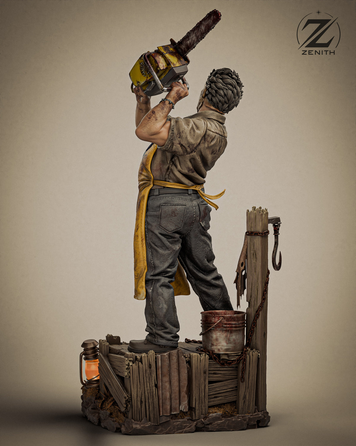 Leather Face Statue 3D-Printed Kit