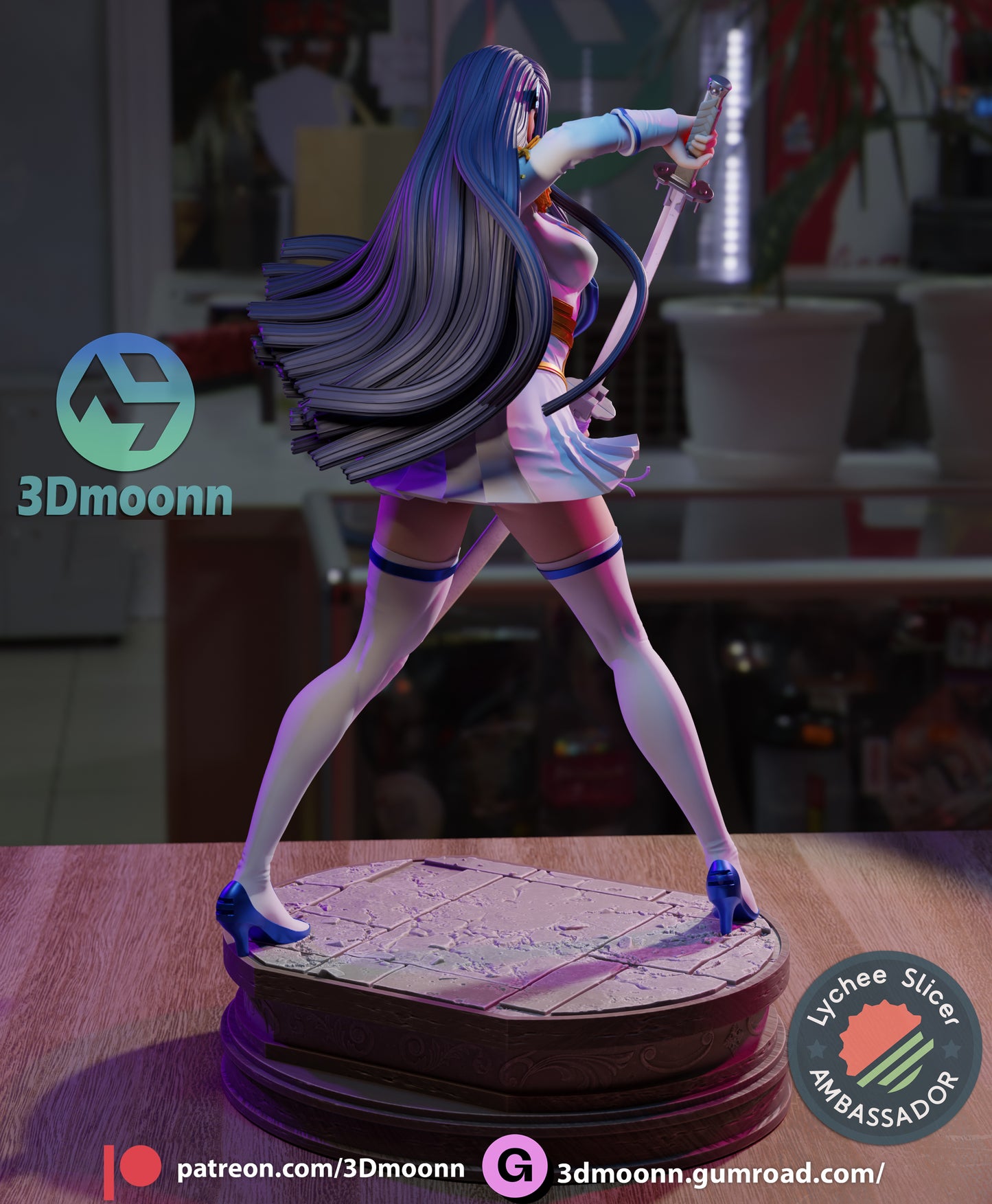 Satsuki Kiryuin Statue