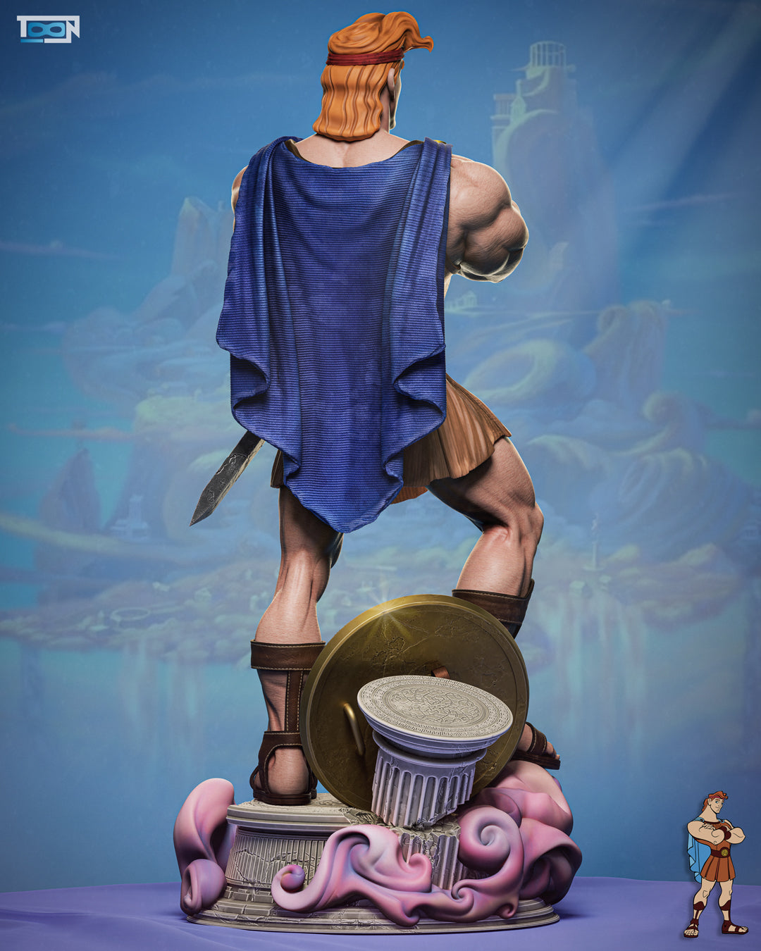 Hercules & Phil Statue